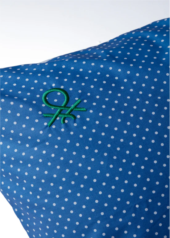 United Colors of Benetton , סט מצעים פולקה דוט - כחול - Image 3