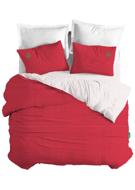 United Colors of Benetton , סט מצעים פולקה דוט - אדום - Image 6
