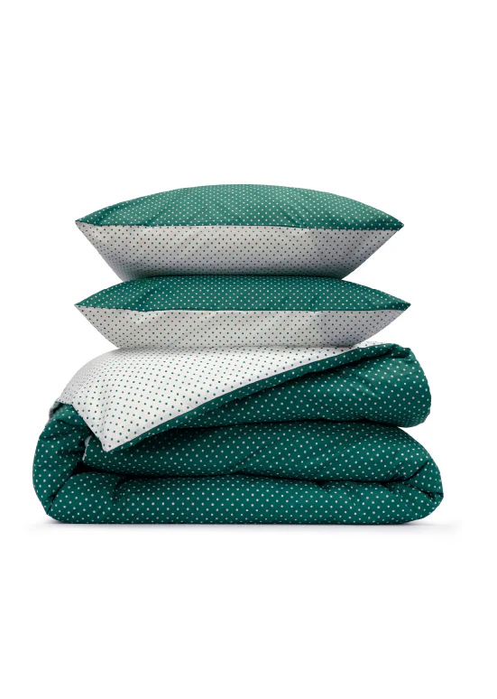 United Colors of Benetton , סט מצעים פולקה דוט - ירוק - Image 2