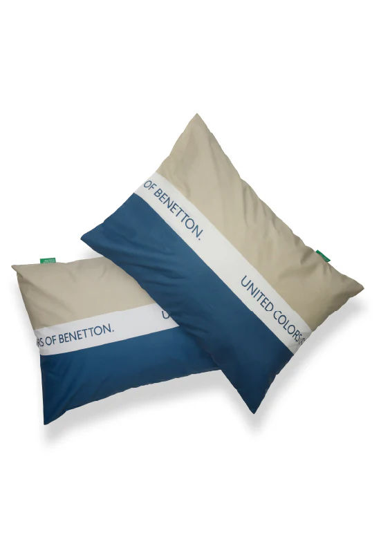 Exclusive Benetton , מצעים דו-צדדיים -פטרול/אבן - Image 3
