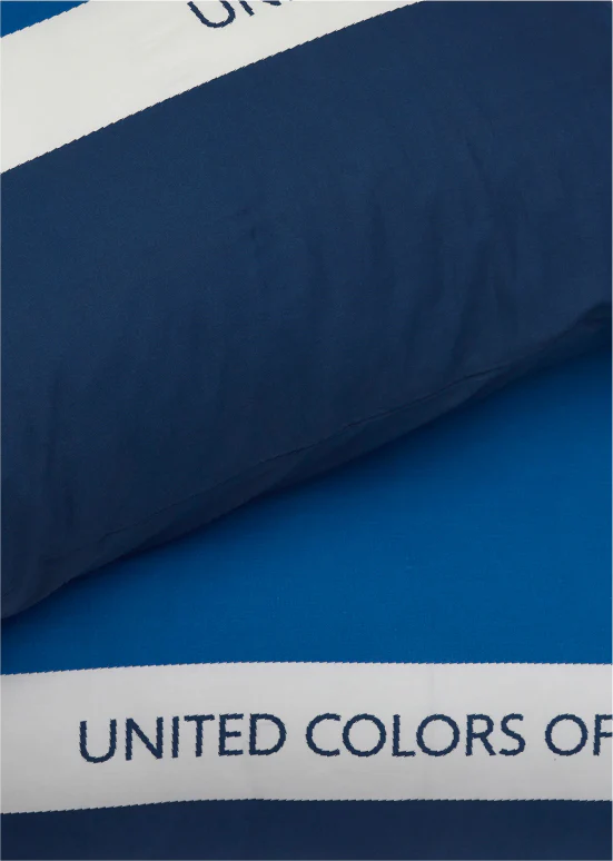 Exclusive Benetton , מצעים דו-צדדיים -נייבי/כחול - Image 3