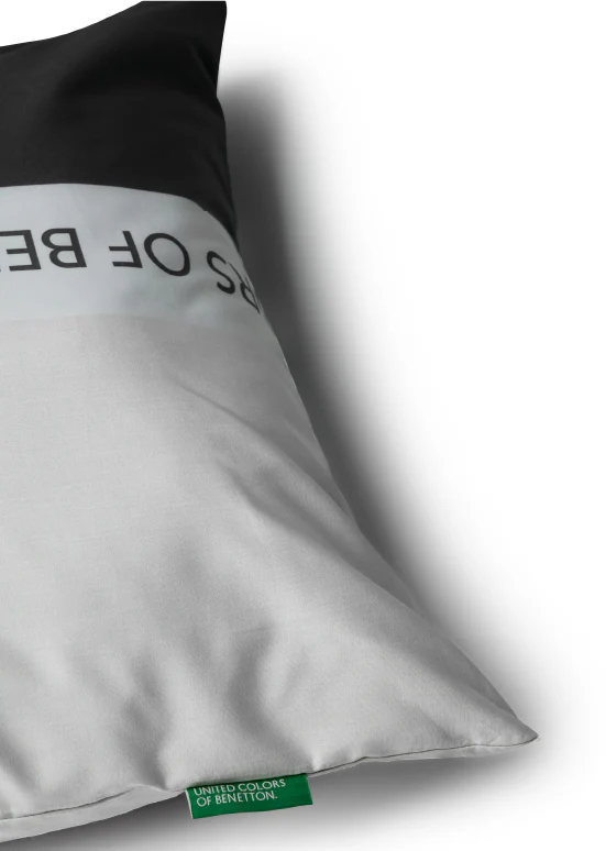 Exclusive Benetton , מצעים דו-צדדיים -שחור/לבן - Image 4