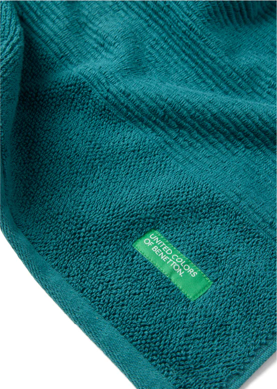 Benetton RIBS, מגבות כותנה פרימיום - ירוק - Image 5