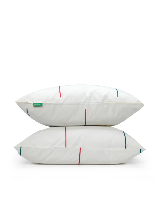 קולקציית MIX & MATCH של Benetton - ריבועים צבעוני - זוג ציפיות - Image 2