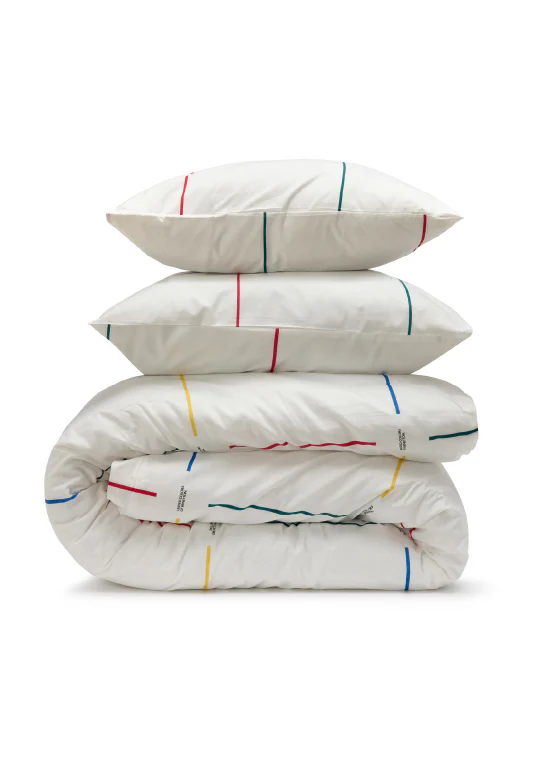 קולקציית MIX & MATCH של Benetton - ריבועים צבעוני - זוג ציפיות - Image 4
